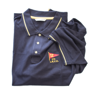 Men’s Navy/Yellow Trim Polo Shirt